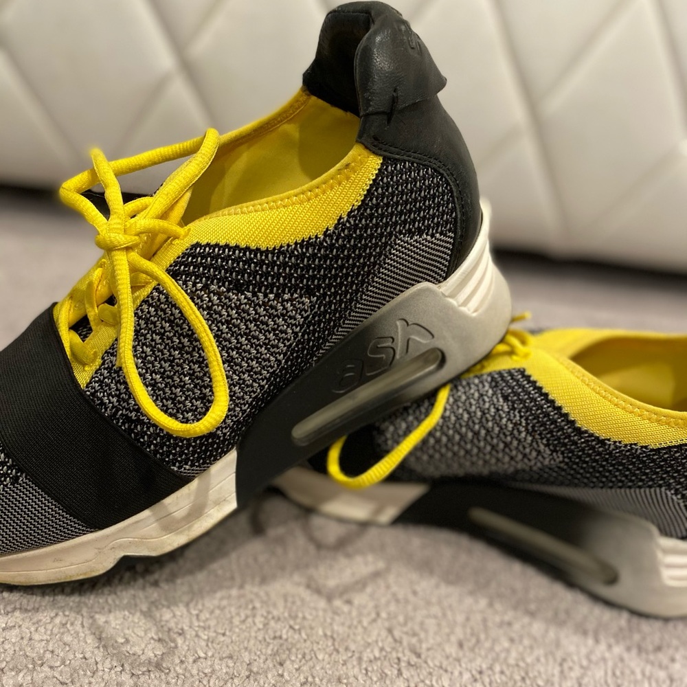Ash knit lace up sneakers